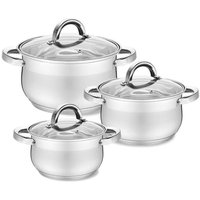 6er-Set Töpfe (1,8l, 2,5l, 3,5l) Maestro MR-3522-6M von MAESTRI