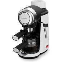 Kompakte 800-W-Kaffeemaschine mit Milchaufschäumer Maestro Mr-410 von MAESTRI