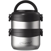 Maestro MR1635 - Thermoskanne (2 l, 3 Behälter, Edelstahl) von MAESTRI
