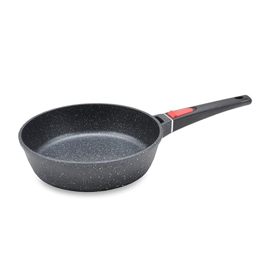 SartÃ‰N PROFUNDA CON ASA EXTRAÍBLE GRANIT 24 CM MR-4724 MAESTRO von MAESTRO