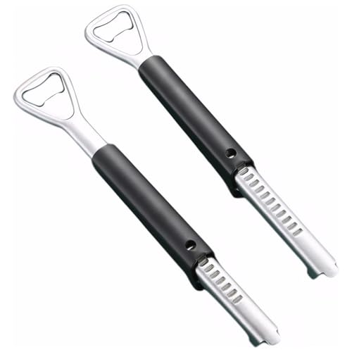 MAEXUS® Einstellbarer Dosenöffner【2 Stück】Multifunktionaler Flaschenöffner, Arbeitssparender DosenöFfner, Ergonomischer Dosenöffner Einfacher DosenöFfner für Arthritis, Rutschfester Deckelentferner von MAEXUS