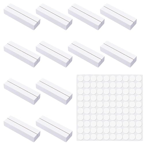 MAEXUS 12 Stück Holz-Kartenhalter, 8 x 2.5 x 1.5 cm, Hochzeits- und Partybereich, mit Doppelseitigem Klebstoff MAEXUS 12 Stück Holz-Kartenhalter, 8 x 2.5 x 1.5 cm, Hochzeits- und Partybereich, mit Doppelseitigem Klebstoff von MAEXUS