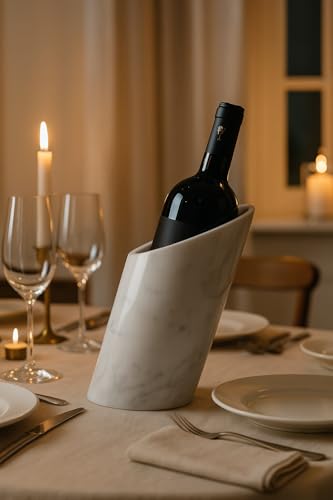 MAFALDA - Weinregal aus weißem Carrara-Marmor MAFALDA - Weinregal aus weißem Carrara-Marmor von MAFALDA