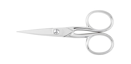 MAGAM-Stoffe Karl Weberschere starken Blättern 4 Zoll Handarbeit in Meisterqualität aus Solingen Germany (Gebogen/Spitz) von MAGAM-Stoffe