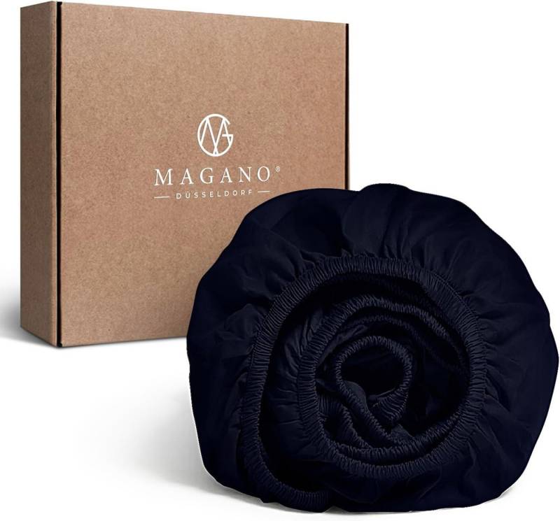 MAGANO Spannbettlaken Bambus & Baumwolle Satin, Luxus Bettlaken, Gummizug: rundum, 400 TC Luxusqualität, Hypoallergen, Thermoregulierend MAGANO Spannbettlaken Bambus & Baumwolle Satin, Luxus Bettlaken, Gummizug: rundum, 400 TC Luxusqualität, Hypoallergen, Thermoregulierend von MAGANO