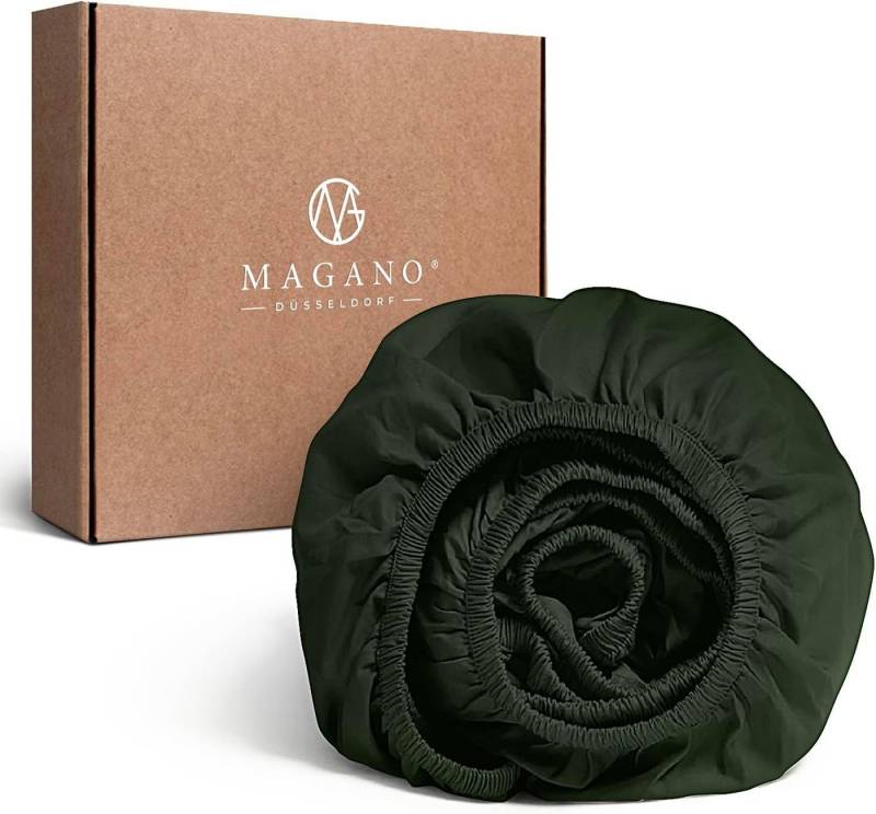 MAGANO Spannbettlaken Premium Bettlaken, Gummizug: rundum, Ultra weich, Knitterarm, Hypoallergen MAGANO Spannbettlaken Premium Bettlaken, Gummizug: rundum, Ultra weich, Knitterarm, Hypoallergen von MAGANO