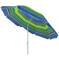 Magazzini Cosma - 180 cm runder Strandschirm mit Stahlstangen und Polyester Stoffhöhe 2 mt grüner Strand Magazzini Cosma - 180 cm runder Strandschirm mit Stahlstangen und Polyester Stoffhöhe 2 mt grüner Strand von MAGAZZINI COSMA