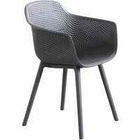 Magazzini Cosma - Sessel im Außenstuhl Polypropylengarten mit großer Sitzung Wiener - DarkGray Magazzini Cosma - Sessel im Außenstuhl Polypropylengarten mit großer Sitzung Wiener - DarkGray von MAGAZZINI COSMA