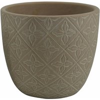 Magazzini Cosma - Runde Vase niedrig brauner Tonfasergarten 19x19 x 17 cm Clematid Magazzini Cosma - Runde Vase niedrig brauner Tonfasergarten 19x19 x 17 cm Clematid von MAGAZZINI COSMA