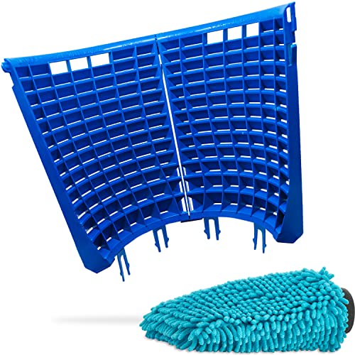 MAGIC BUCKET Scrub Wall 180 Grad in Blau made by The Detail Guardz - Zubehör für die Autowäsche - Dirt Lock Erweiterung + sanfter chenille Waschhandschuh für die kratzerfreie Handwäsche MAGIC BUCKET Scrub Wall 180 Grad in Blau made by The Detail Guardz - Zubehör für die Autowäsche - Dirt Lock Erweiterung + sanfter chenille Waschhandschuh für die kratzerfreie Handwäsche von MAGIC BUCKET