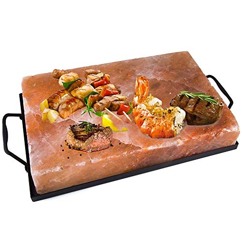 MISTERMOBY HIMALAYA SALZPLATTE GRILLSALZSTEIN 30X20 CM IDEAL FÜR GRILL FLEISCH FISCH EIER von MAGIC SALT LIGHTING FOR YOUR SOUL
