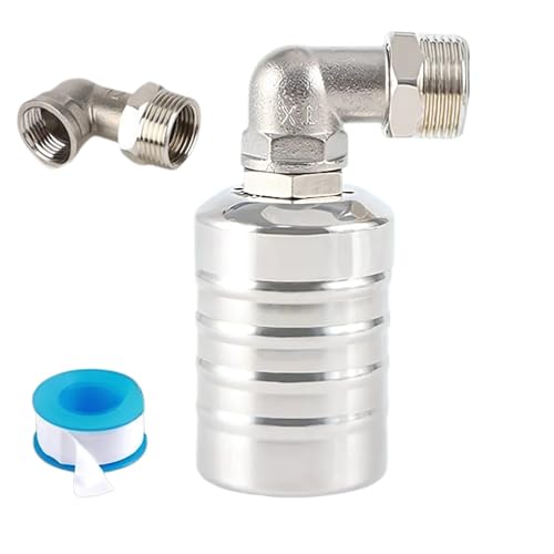 Automatisches Schwimmerventil, 3/4 Zoll Seitlicher Einlass. Wasserstandsregelventil, für Schwimmbad, Wassertank. Schwimmerventil. Edelstahl 304. von MAGIC SELECT