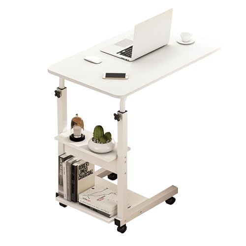 Computer Schreibtisch, Bürotisch für Computer, Betttisch für Zimmer oder Arbeitszimmer. Tisch aus Agglomerat- und Melaminplatten aus Holz und Stahl für Zuhause. Schreibtischtisch für PC. 60x40x85cm von MAGIC SELECT