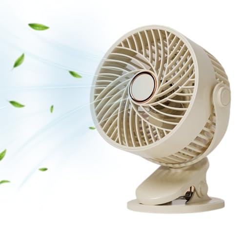 MAGIC SELECT Clip-on-Ventilator, Leis. Ventilator mit 5 Geschwindigkeiten, mit eingebautem Licht. Für Mehrere Oberflächen Geeignet. 360º-Drehung. Langlebige Batterie. USB-C, Ladekabel Inklusive. MAGIC SELECT Clip-on-Ventilator, Leis. Ventilator mit 5 Geschwindigkeiten, mit eingebautem Licht. Für Mehrere Oberflächen Geeignet. 360º-Drehung. Langlebige Batterie. USB-C, Ladekabel Inklusive. von MAGIC SELECT