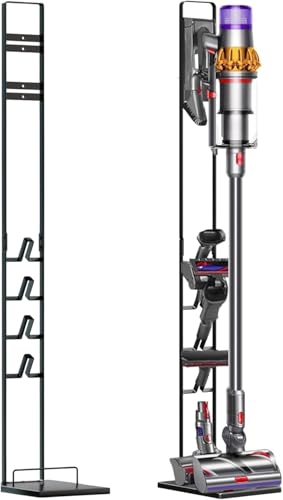 MAGIC SELECT Ständer kompatibel mit Dyson Akkusauger - Staubsaugerhalter - Organizer für Dyson V15 V12 V11 V10 V8 V7 V6 – DC58/ DC59/ DC62/ DC74. Standfuß Halterung Rahmen von MAGIC SELECT