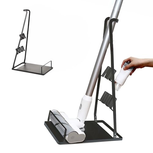 MAGIC SELECT Staubsaugerständer Kompatibel mit Dyson V15, V6, V7, V8, V10, V11. Bodenregal aus Metall ohne Bohren in die Wand. von MAGIC SELECT