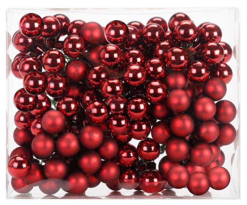 MAGIC by Inge Christbaumschmuck, Spiegelbeeren Glas 2,5cm, 144 Stück von MAGIC by Inge