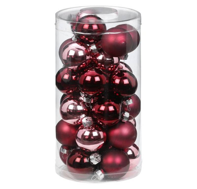 MAGIC by Inge Christbaumschmuck, Weihnachtskugeln Glas 4cm, 30 Stück von MAGIC by Inge