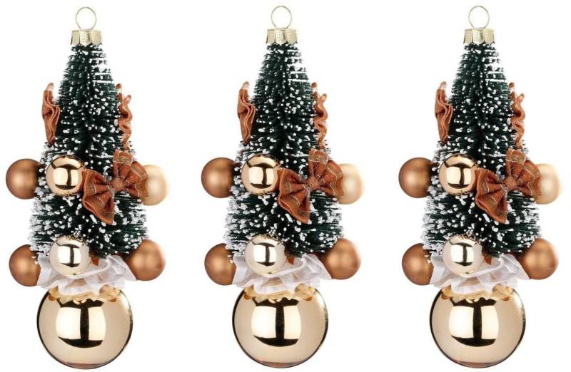 MAGIC by Inge Christbaumschmuck Champagner, Weihnachtsdeko, Christbaumschmuck (3-tlg) von MAGIC by Inge