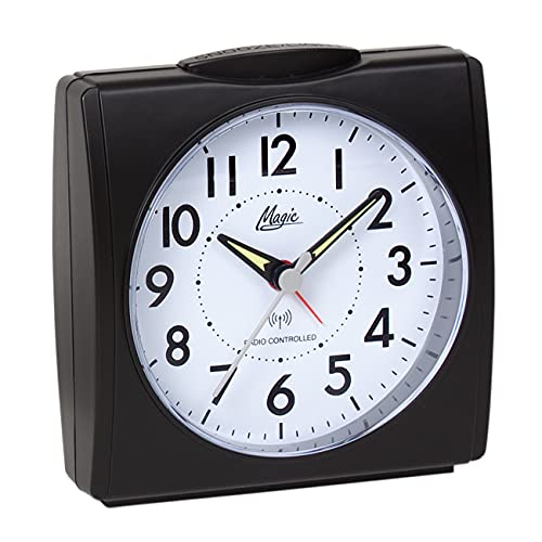 Magic Großer XXL Funkwecker Licht Snooze DCF77 Schwarz Analog - 1895-7 Magic Großer XXL Funkwecker Licht Snooze DCF77 Schwarz Analog - 1895-7 von Atlanta