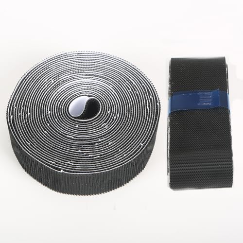 MAGICDOOR Klettband, 4cm Breit x 1.5m Lang + 2cm Breit x 4.8m Lang Starkes Klebeband, Anbringen von Haken an Moskitonetzen, Türvorhängen oder Fliegengittern - Schwarz MAGICDOOR Klettband, 4cm Breit x 1.5m Lang + 2cm Breit x 4.8m Lang Starkes Klebeband, Anbringen von Haken an Moskitonetzen, Türvorhängen oder Fliegengittern - Schwarz von MAGICDOOR