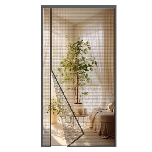 MAGICDOOR Magnet Fliegengitter Tür Glasfaser 130x205cm, Seite Öffnung Magnetvorhang Insektenschutz Balkontür Feinmaschig Ohne Bohren Fliegenvorhang Terrassentür für Schlafzimmer Wohnzimmer Küche MAGICDOOR Magnet Fliegengitter Tür Glasfaser 130x205cm, Seite Öffnung Magnetvorhang Insektenschutz Balkontür Feinmaschig Ohne Bohren Fliegenvorhang Terrassentür für Schlafzimmer Wohnzimmer Küche von MAGICDOOR