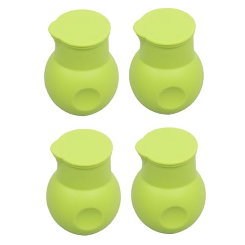 4 Stück Milchsoße Gießkanne Backtopf Mikrowelle Butterschmelzer Schmelztiegel Für Butter Backen Gießtopf Milchtopf Backen Gießwerkzeug Mikrowellengeschirr Heißer Topf Schokolade von MAGICLULU