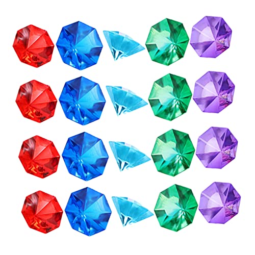 MAGICLULU 1 Bunter achteckiger Diamant großes bunter Diamant Jewel bastelmaterial bastel Material tischdeko esstisch Simulationsdiamant Acryl-Diamant Acryl-Kristall-Diamant MAGICLULU 1 Bunter achteckiger Diamant großes bunter Diamant Jewel bastelmaterial bastel Material tischdeko esstisch Simulationsdiamant Acryl-Diamant Acryl-Kristall-Diamant von MAGICLULU