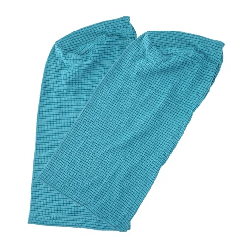 MAGICLULU 1 Paar Sofabezug Aus Polarfleece Stuhlhussen Sofa -armlehre Abdeckt Stuhlarmschutz Armlehnenabdeckungen Armstuhlabdeckungen Universelle Sofabezüge Sofas, Sesselbezüge Sky-Blue von MAGICLULU