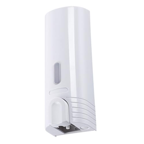 MAGICLULU Seifenspender Wandhalterung Flüssigseifenspender Handpresse Nachfüllbar Wandmontage Seifenspender Für Zuhause Und Hotel Weiß MAGICLULU Seifenspender Wandhalterung Flüssigseifenspender Handpresse Nachfüllbar Wandmontage Seifenspender Für Zuhause Und Hotel Weiß von MAGICLULU