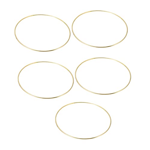 MAGICLULU - -Kreise Rund DIY-zubehör Werkzeug Haus Goldfarben Praktisch Bastelprojekt von MAGICLULU