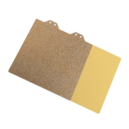 MAGICLULU 1 Satz Drucker Heizbett Bauplatte Beidseitig Beschichtetes Stahlblech mit Magnetsticker Wiederverwendbar Gleichmäßige Wärmeverteilung Kompatibel mit Voron von MAGICLULU