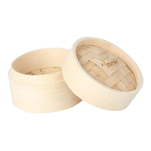 MAGICLULU 1 Satz Holzdampfer Korb Dampfend Dampfgarer Zum Nachtisch Chinesischer Dampfer von MAGICLULU