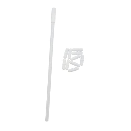 MAGICLULU 1 Satz Magnet Rührstab Labor Aufsehen Schwerlast Agitator Magnetstange Stöcke Rührer Magnetischer Rührstab Magnetrührstäbe Mixer Rührstäbe Ptfe Weiß Wiederverwendbar 11 Stück von MAGICLULU