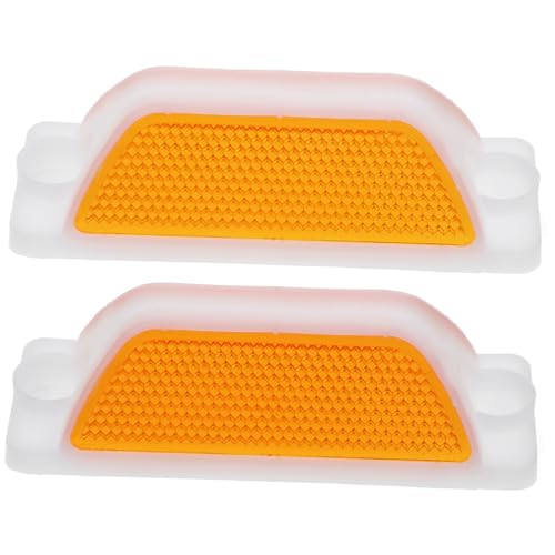 MAGICLULU 1 Satz Reflektierender Leitpfosten Zaun Für Warnzeichen Abgrenzer Straßenrand Dein Reflektierende Auffahrtmarkierungen Leitplanken Reflektorauffahrt Polycarbonat-kunststoff 2 Stück von MAGICLULU