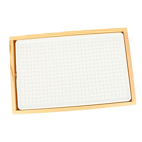 MAGICLULU 1 Satz Sushi Frischhalteplatte Kaltem Isoliertray für Meeresfrüchte für Zuhause und Restaurants Wiederverwendbar mit Einfachem Plug System zur Vermeidung von Leckagen MAGICLULU 1 Satz Sushi Frischhalteplatte Kaltem Isoliertray für Meeresfrüchte für Zuhause und Restaurants Wiederverwendbar mit Einfachem Plug System zur Vermeidung von Leckagen von MAGICLULU