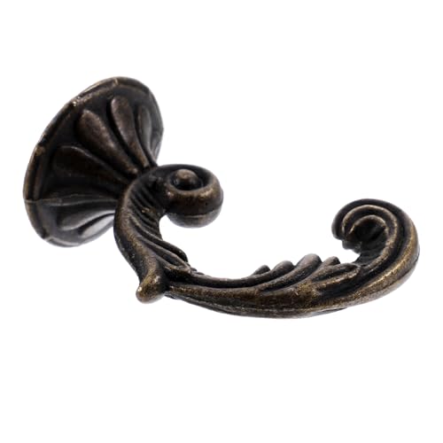 MAGICLULU 4 Stücke Wandhaken aus Zinklegierung Vintage Metallhaken für Mäntel Handtücher und Schlüssel Rostbeständig Platzsparend für Schlafzimmer und Badezimmer MAGICLULU 4 Stücke Wandhaken aus Zinklegierung Vintage Metallhaken für Mäntel Handtücher und Schlüssel Rostbeständig Platzsparend für Schlafzimmer und Badezimmer von MAGICLULU