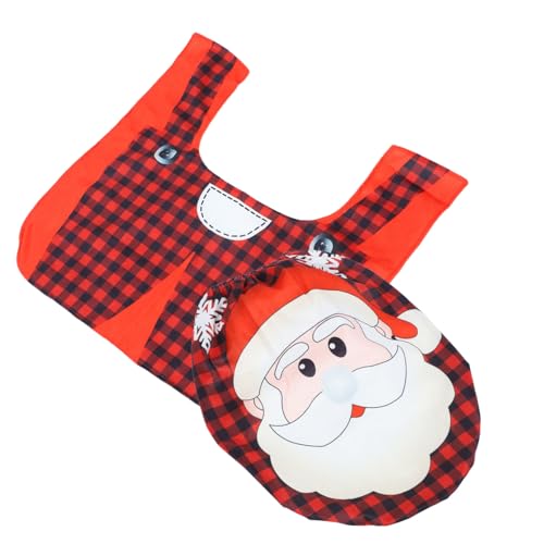 MAGICLULU 1 Satz Weihnachtstoilettenabdeckung Weihnachts - Toilettenbezug Weihnachts - Toilettenmatte Boden Weihnachten Teppiche Weihnachtstoilettenteppich Weihnachtstoilettenmatte Vlies von MAGICLULU