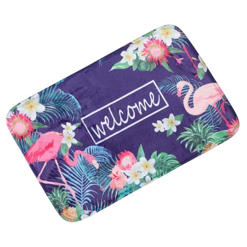 MAGICLULU 1 Stück Flamingo -Bodenmatte fußmatte Wohnzimmer Matte Küchenmatten von MAGICLULU