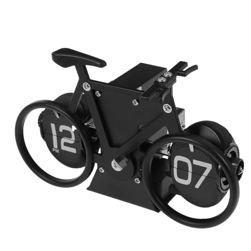 MAGICLULU 1 Stück Flip-Uhr Vintage - Retro Uhr Mechanisch Schwarz Antike Uhr Geniale Designuhr Tischuhr Black MAGICLULU 1 Stück Flip-Uhr Vintage - Retro Uhr Mechanisch Schwarz Antike Uhr Geniale Designuhr Tischuhr Black von MAGICLULU