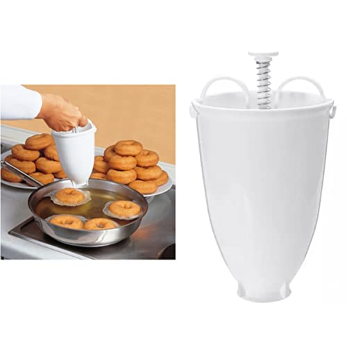 MAGICLULU 1 Stück Leichter Kunststoff Diy Teigspender für Köstliche Donuts Einfach zu Bedienen für Zuhause Geeignet für Frittieren und Backen von MAGICLULU