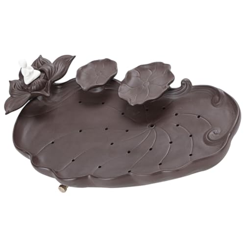 MAGICLULU 1 Stück Lotus Teetablett aus Teeset mit Wasserreservoir für Teezubereitung für Zuhause und Teezeremonien MAGICLULU 1 Stück Lotus Teetablett aus Teeset mit Wasserreservoir für Teezubereitung für Zuhause und Teezeremonien von MAGICLULU