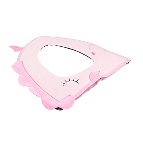 MAGICLULU 1 Stück Toilettenmatte aus Plüsch mit Tragegriff Farbenfrohes Cartoon Design Einsetzbar für Zuhause und Unterwegs Hautfreundlich und Elastisch von MAGICLULU