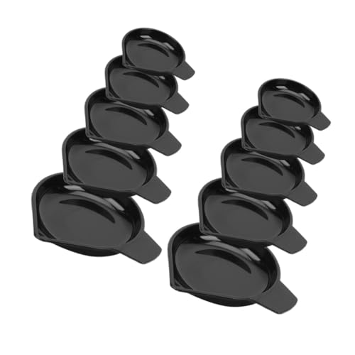 MAGICLULU 10 Stk Teiliges Wiegeschalen Kunststoff Leichtes Tragbares Labor waagschalen tablett für Pulver Präzise Digitale Zubehör Praktische Waagschalen für Laboranwendung von MAGICLULU