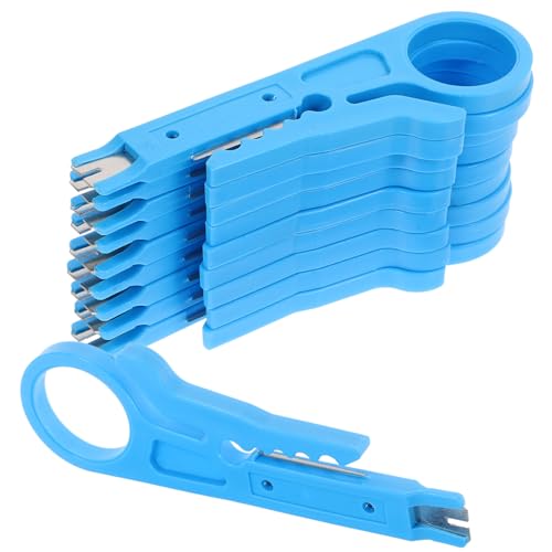 MAGICLULU 10 Stück Mini Kabelentmantler Leichte Handliche Drahtabisolierer für Cat Netzwerkkabel Einfach Anwendung für Profis und Heimwerker MAGICLULU 10 Stück Mini Kabelentmantler Leichte Handliche Drahtabisolierer für Cat Netzwerkkabel Einfach Anwendung für Profis und Heimwerker von MAGICLULU