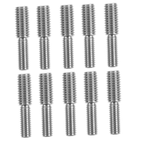 MAGICLULU 10 Stück Teiliges Edelstahl Gewindeadapter Schrauben Doppelseitig Verschleißfest Stabile Verbindung Vielseitig Kompatibel für Möbelbeschläge Langlebige Möbelbefestigungsschrauben MAGICLULU 10 Stück Teiliges Edelstahl Gewindeadapter Schrauben Doppelseitig Verschleißfest Stabile Verbindung Vielseitig Kompatibel für Möbelbeschläge Langlebige Möbelbefestigungsschrauben von MAGICLULU