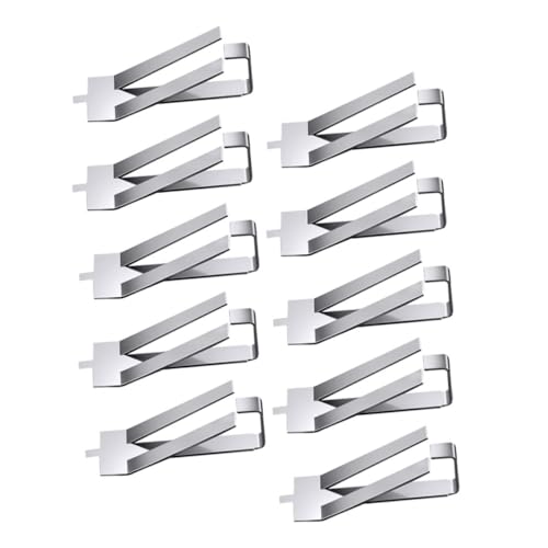 MAGICLULU 10 Stück Teiliges Edelstahl glasklemmen Stabile Federclips zur Befestigung Beheizter Druckbett glasplatten Langlebig und Einfach zu Montieren Zubehör für Hot Bed Halterungen MAGICLULU 10 Stück Teiliges Edelstahl glasklemmen Stabile Federclips zur Befestigung Beheizter Druckbett glasplatten Langlebig und Einfach zu Montieren Zubehör für Hot Bed Halterungen von MAGICLULU