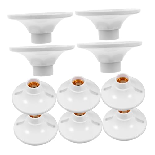 MAGICLULU 10 Stück Teiliges Lampenfassungs Flammhemmendem Bakelit Schraubfassung mit Flachem Design für Einfache Montage für Raumbeleuchtung und Heimdekor Sicher und Langlebig MAGICLULU 10 Stück Teiliges Lampenfassungs Flammhemmendem Bakelit Schraubfassung mit Flachem Design für Einfache Montage für Raumbeleuchtung und Heimdekor Sicher und Langlebig von MAGICLULU