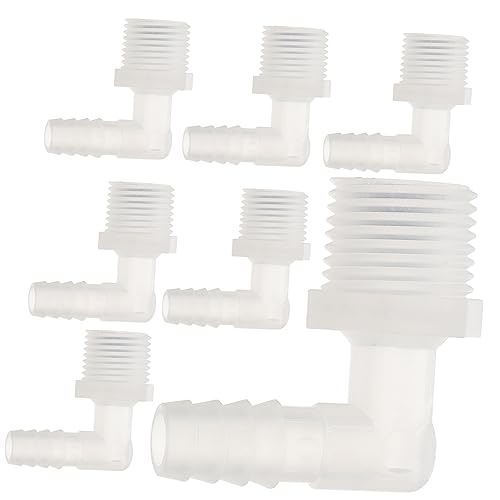 MAGICLULU 10 Stück Teiliges Wasserrohranschluss Elbow Adapter für Gas Luft und Flüssigkeiten Robust Installieren für Industrieanwendungen Geeignet von MAGICLULU