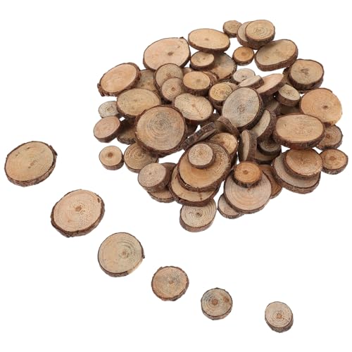 MAGICLULU 100 Stück 1. 5–3 Cm Leere Runde Holzscheiben Unfertige Runde Holzspäne Runde Holzscheiben Für Diy-Kunsthandwerk MAGICLULU 100 Stück 1. 5–3 Cm Leere Runde Holzscheiben Unfertige Runde Holzspäne Runde Holzscheiben Für Diy-Kunsthandwerk von MAGICLULU
